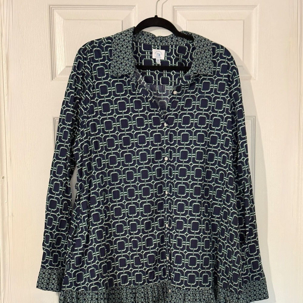 Sewing Down South Patterned Dress